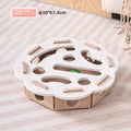 Cat Puzzle Toy Felt Puzzle Box Cat Exercise Toy with Ball Indoor Sports Entertainment Hunting Cat Toys for Indoor Cats
