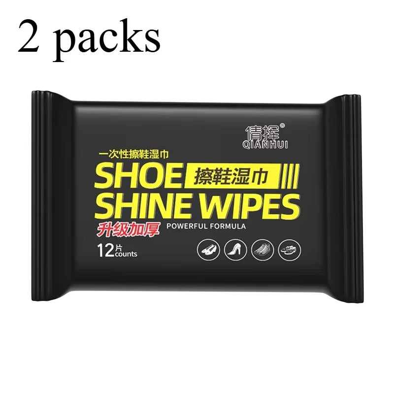 12-60Pcs Disposable Shoes Clean Wipes Portable White Shoes Cleaning Care Wipes Sneakers Cleaning Quick Wet Wipe VIE LENTE