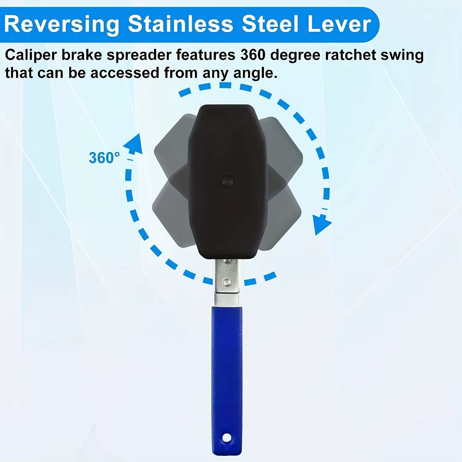 Car Ratchet Brake Piston Caliper Spreader Tool Steel Press Single Twin Quad Separator Pad Disc Brake Caliper Repair Tool