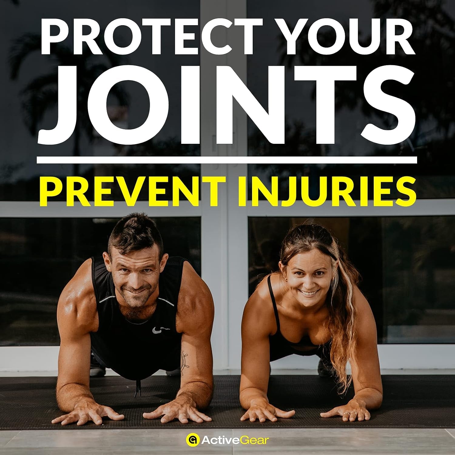 Large Exercise Mat 6 X 6 Ft 7Mm Thick Premium Square Workout Mat for Home Gym Flooring | Non-Slip Wide Rubber Mat for Fitness, Cardio, HIIT | Bonus Jump Rope and Storage Bag Included