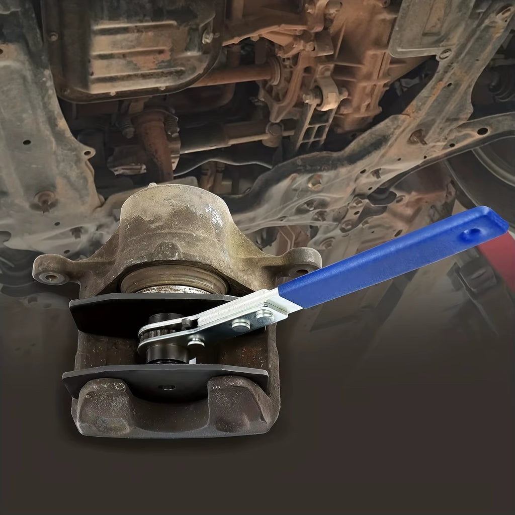 Car Ratchet Brake Piston Caliper Spreader Tool Steel Press Single Twin Quad Separator Pad Disc Brake Caliper Repair Tool